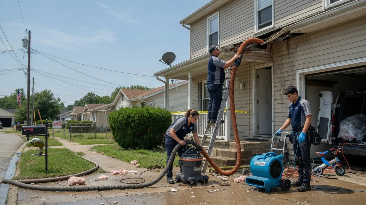 Water Damage Restoration in Belle Center, OH near me